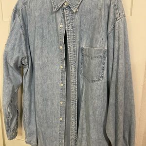Gap denim shirt...XL...men’s